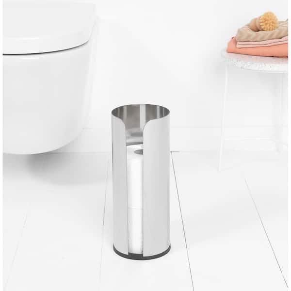 Brabantia Renew Toilet 3-Piece Accessory Set - Brilliant Steel