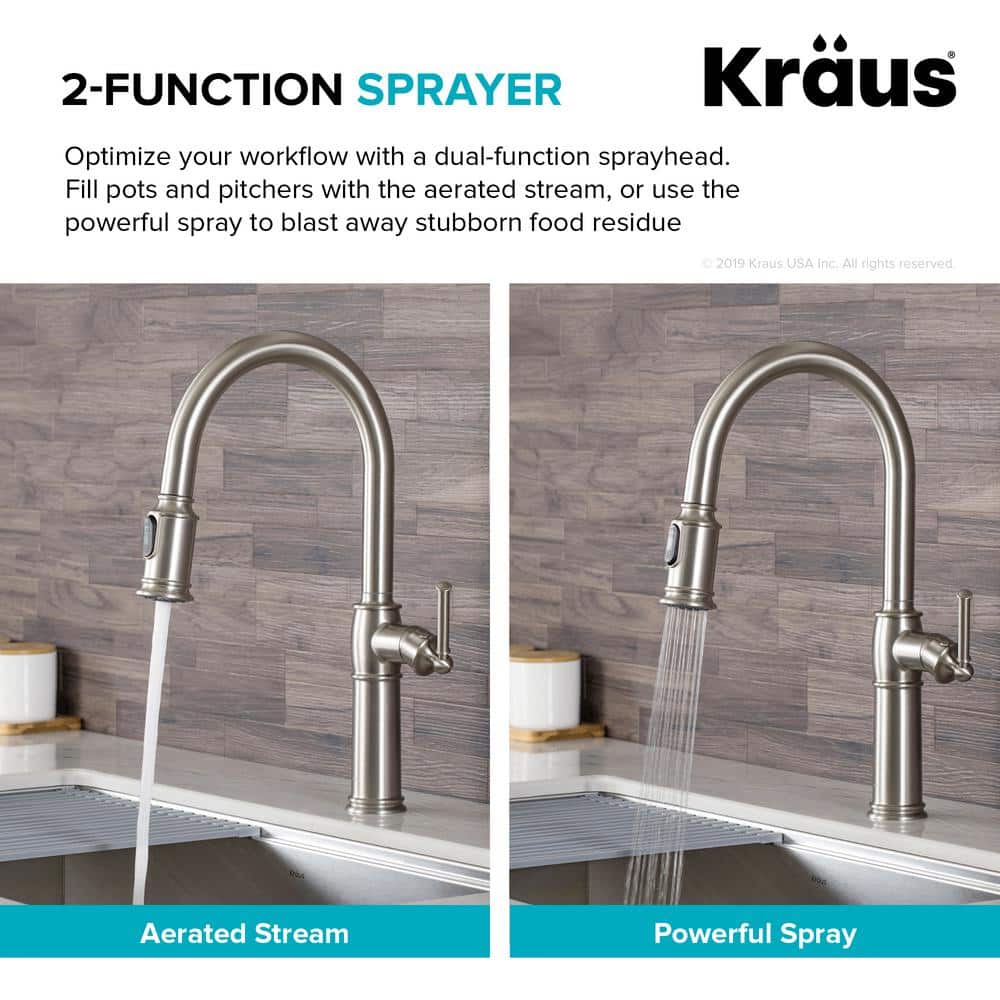 Sellette Pull Down Single Handle Kitchen Faucet