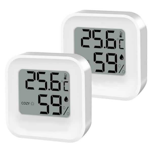 LCD Digital Hygrometer Thermometer Wireless Indoor Temperature Humidity Meter Air Comfort Sensor Accurate Display
