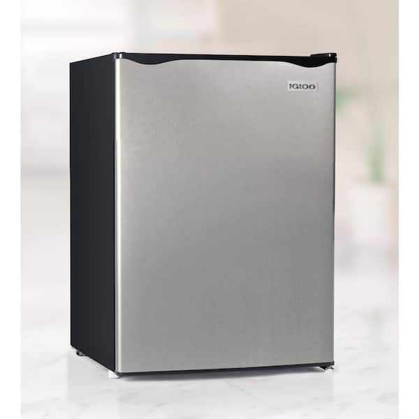 IGLOO Classic Compact 2.6 cu. ft. Mini Refrigeratorin Platinum