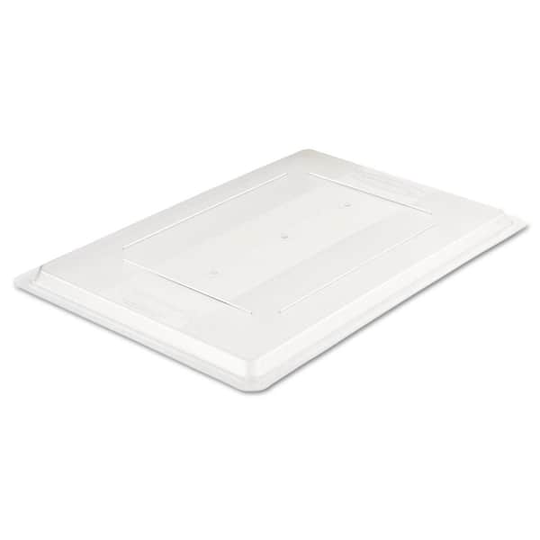 Rubbermaid Commercial Products Clear Food Storage Box Lid for 5, 8-1/2, 12-1/2 and 21-1/2 gal. Boxes
