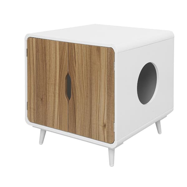 Foobrues Pet house, Hidden Cat Home Side Table