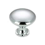 Copperfield Collection 1-3/16 in. (30 mm) Chrome Functional Cabinet Knob