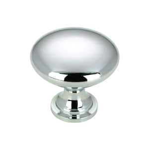 Copperfield Collection 1-3/16 in. (30 mm) Classic Chrome Round Cabinet Knob