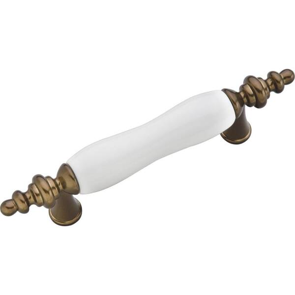 HICKORY HARDWARE Tranquility 3 in. Veneti Bronze Center-to-Center Pull
