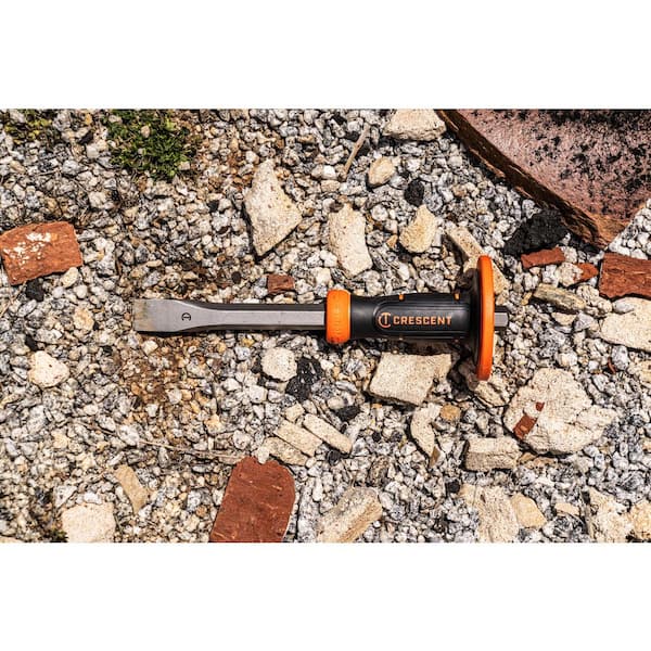 Crescent 1 in. x 12 in. Cold Chisel with Handguard CC1H12 - The