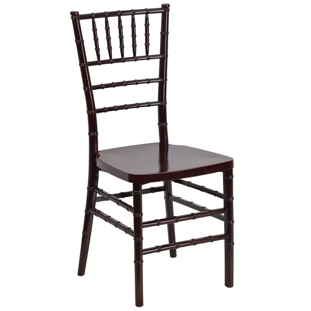 ちゃちゃ Flash Furniture Hercules Premium Series Mahogany Resin Stacking
