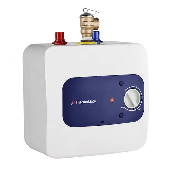 thermomate Mini Tank 2 Gal Compact Element Point of Use Electric Water Heater with 3-Years Warranty