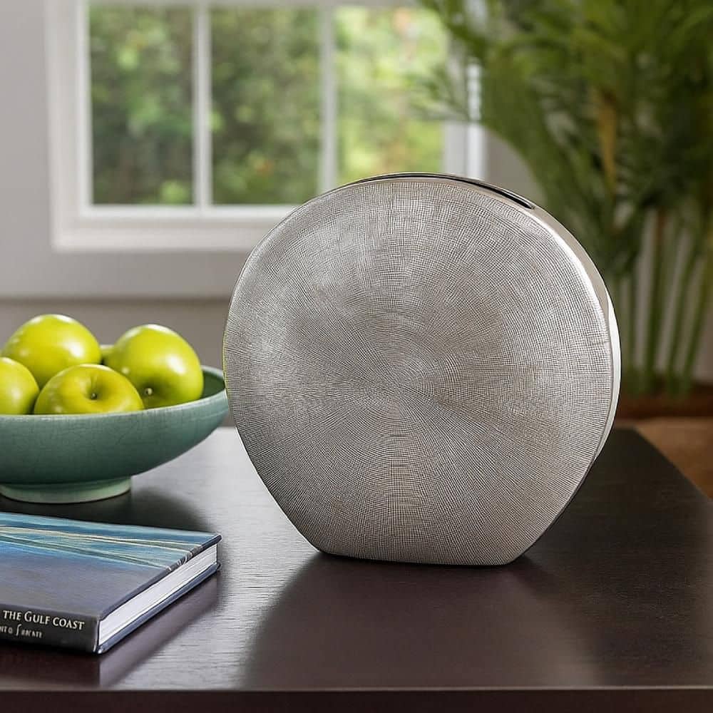 Harvey 15.25 in. Gray Ceramic Amphora Decorative Vase price history on PriceWatchPro