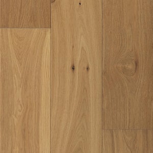Hollister French Oak 3/8 in.T x 6.5 in.W Click Lock Wire Brushed Engineered Hardwood Flooring (945.5 sq. ft./pallet)
