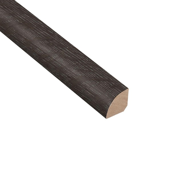 HOMELEGEND Wire Brushed Oak Lindwood 3/4 in. Thick x 3/4 in. Wide x 94 in. Length Quarter Round Molding