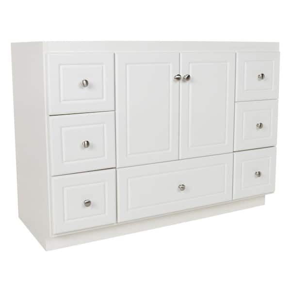 Simplicity by Strasser Ultraline 48 in. W x 21 in. D x 34.5 in. H Bath Vanity Cabinet without Top in Winterset