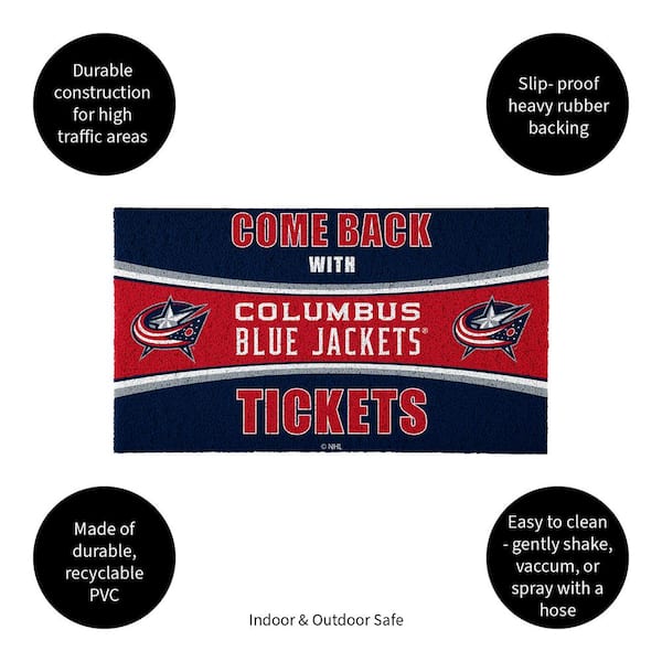 Columbus Blue Jackets Fanatics Premier Breakaway Blank Adult Hockey Jersey