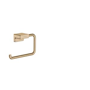 AddStoris Wall Mount Toilet Paper Holder without Cover in Brushed Bronze