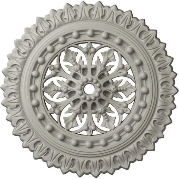 1-1/2 in. x 18-1/2 in. x 18-1/2 in. Polyurethane Sellek Ceiling Medallion Moulding