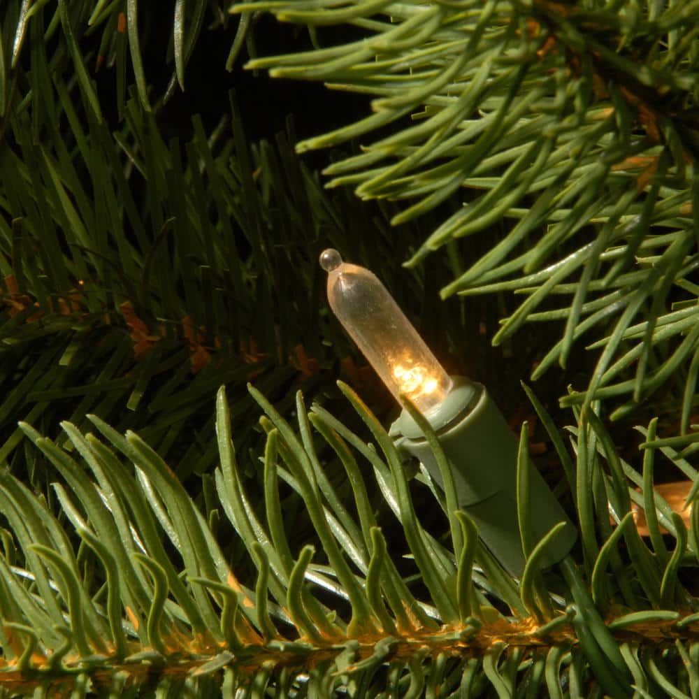 7.5ft Prelit Downswept Douglas Fir Artificial Christmas Tree with Clear Lights