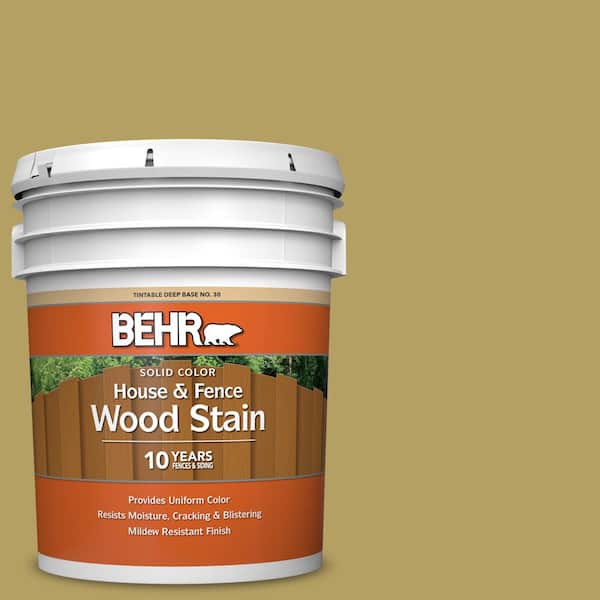 BEHR 5 gal. #PPU6-19 Chameleon Solid Color House and Fence Exterior Wood Stain