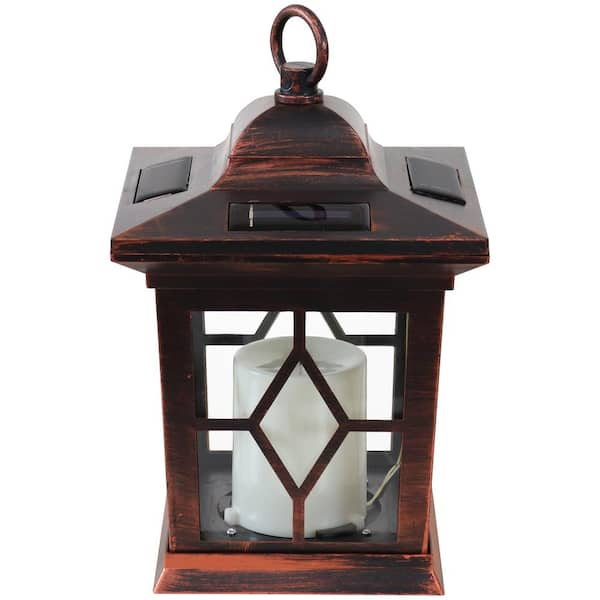 Sunnydaze Yorktown Indoor LED Candle Lantern - Set of 4 - 10-Inch