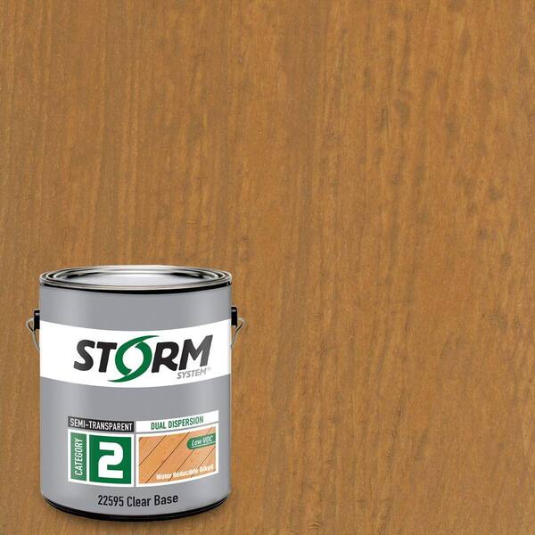 Storm System Category 2 1 gal. Nature Tone Exterior Semi-Transparent Dual Dispersion Wood Finish