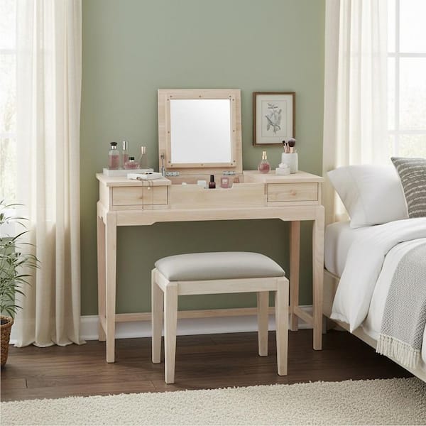 International Concepts 2-Piece Unfinished Vanity Set