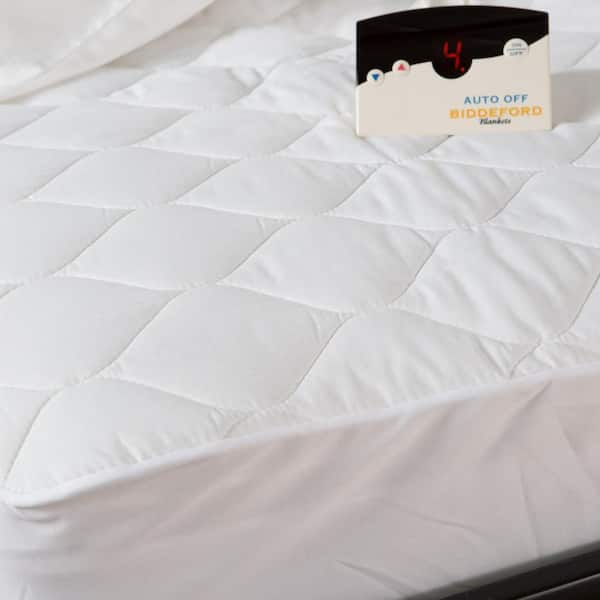 Biddeford Blankets Quilted Mattress Pads Medium Standard Polyester Twin Mattress Pad