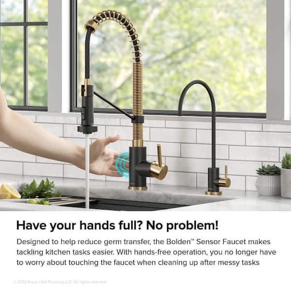 https://images.thdstatic.com/productImages/ade512c0-0662-5896-913d-db372af2c9eb/svn/brushed-brass-matte-black-kraus-pull-down-kitchen-faucets-ksf-1610bbmb-4f_600.jpg