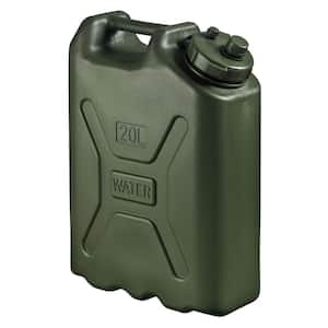 BPA Durable 5 Gal. Portable Water Storage Container in Green (3-Pack)