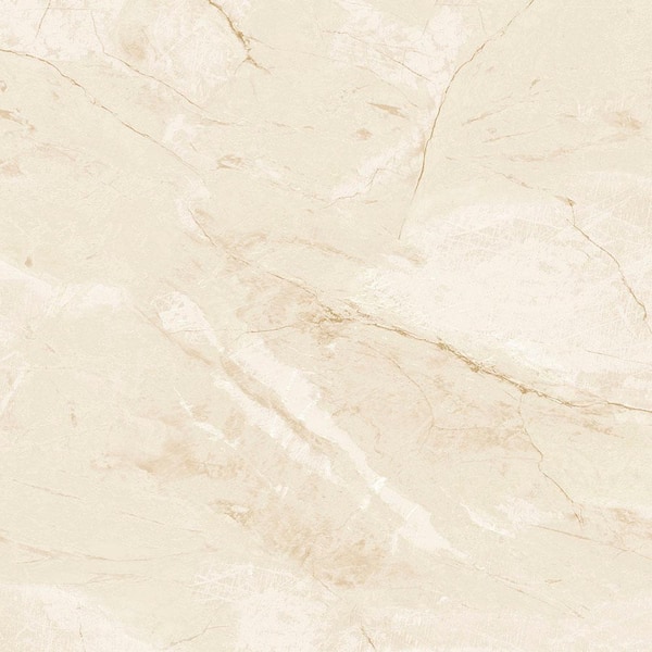 Carrara Marble Vinyl Strippable Roll Wallpaper (Covers 56 sq. ft.)