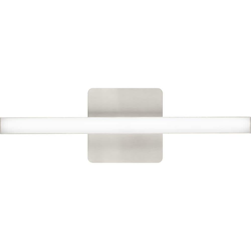 Brushed Nickel Dimmable LED Linear Vanity Light