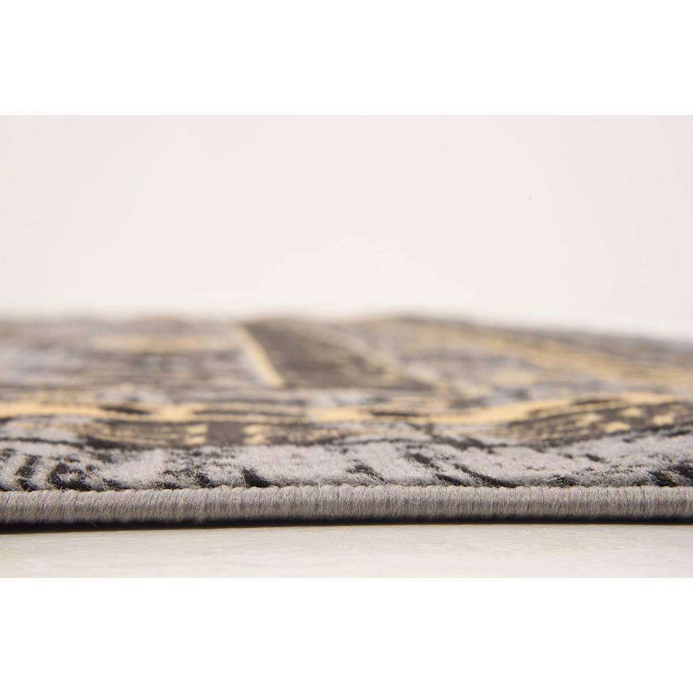 Handmade Taftan Gray Synthetic 9' x 12' Easy-Care Area Rug