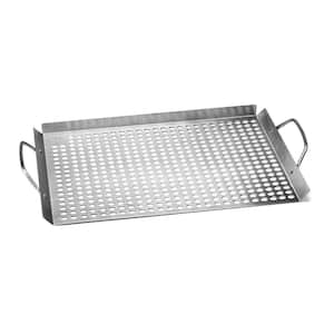 11 in. x 17 in. Stainless Steel Grill Topper Grid