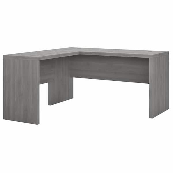 Echo 60 in. L-Shaped Modern Gray Desk