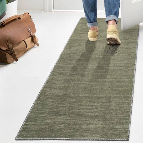 Green 2' 2 x 7' Saturn Runner Rug