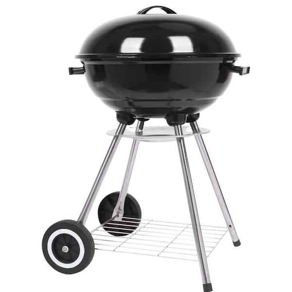 SKONYON 18 in. Original Kettle Premium Charcoal Grill in Black