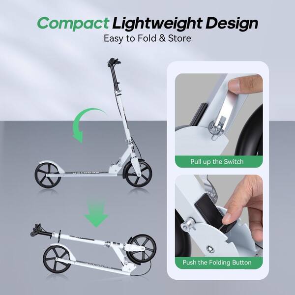 SKONYON 200 mm Kick Scooter for Kids 6 Plus Years Teens Adults 330