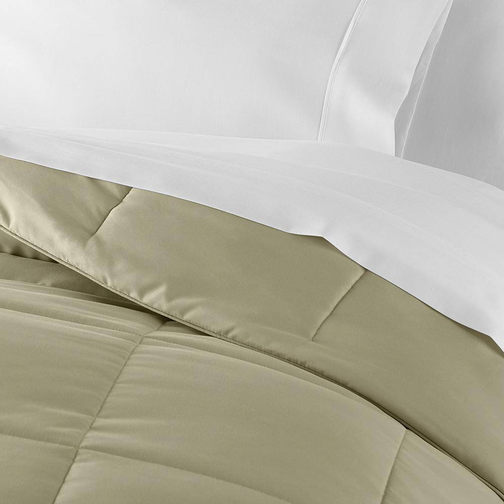 Sage Full Down Alternative Microfiber Comforter Set