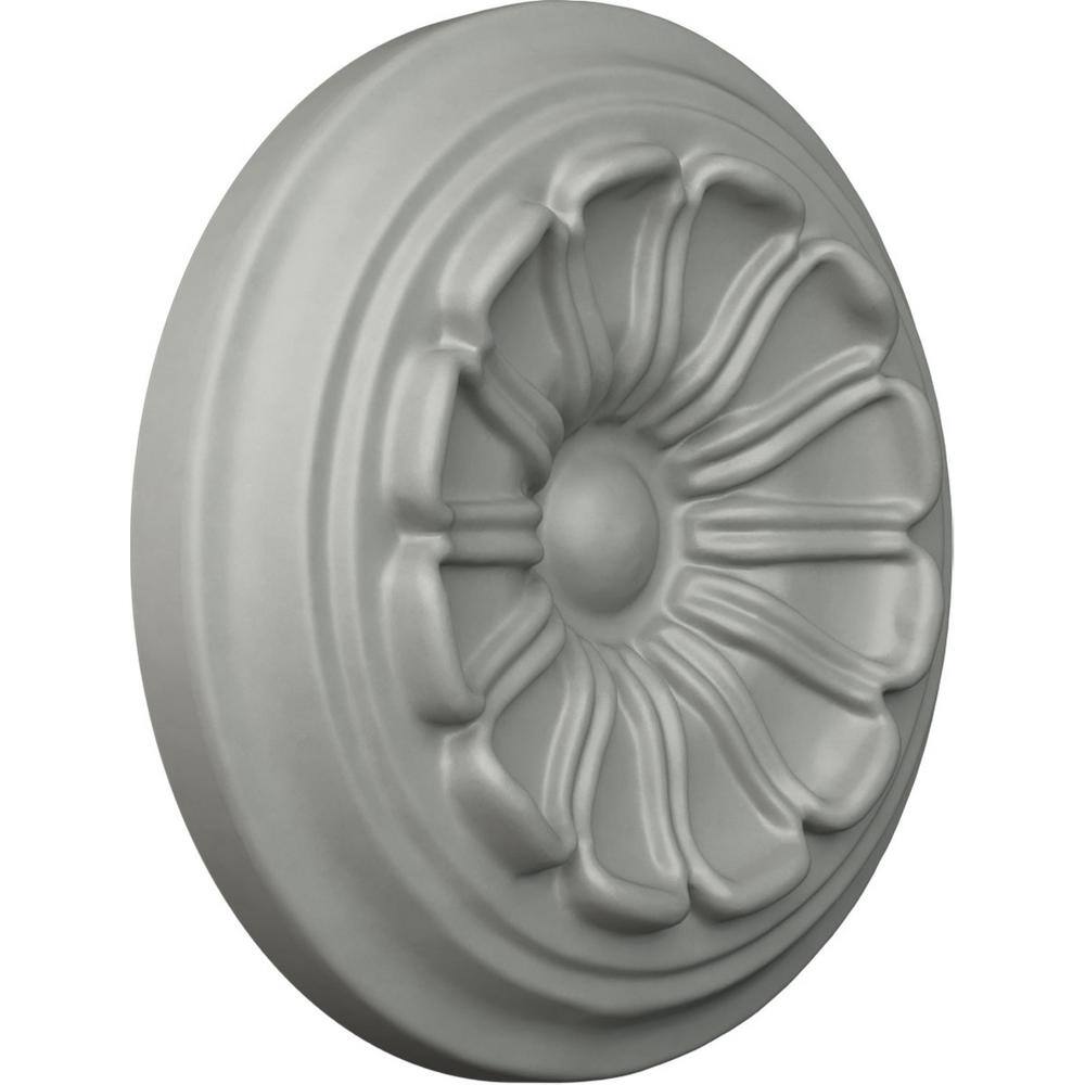 Alexa White Polyurethane Decorative Onlay Accent Piece