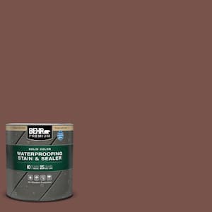 1 qt. #SC-135 Sable Solid Color Waterproofing Exterior Wood Stain and Sealer