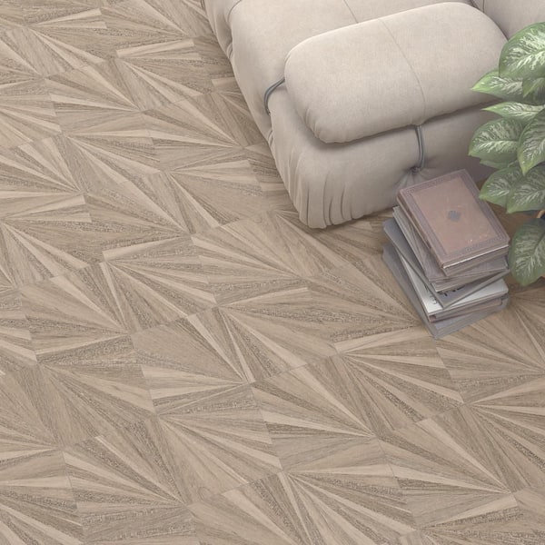 Komi Murlen Miel 7-7/8 in. x 7-7/8 in. Porcelain Floor and Wall Tile (11.25 sq. ft./Case)