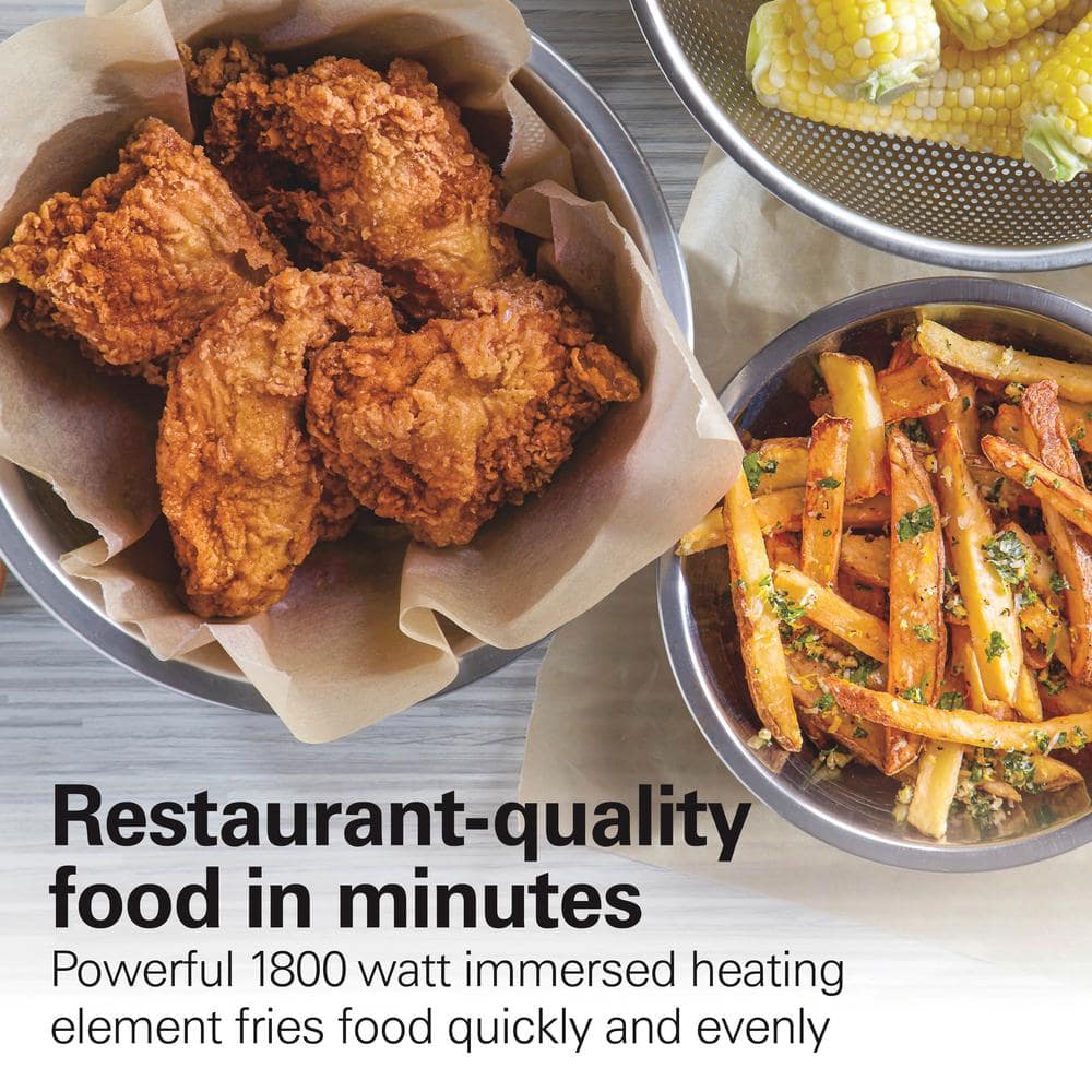 Stainless Steel Dual Basket Electric Deep Fryer