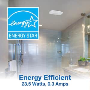 ENERGY STAR Certified Quiet Certified Snap-In Installation 70 CFM Bathroom Exhaust Fan