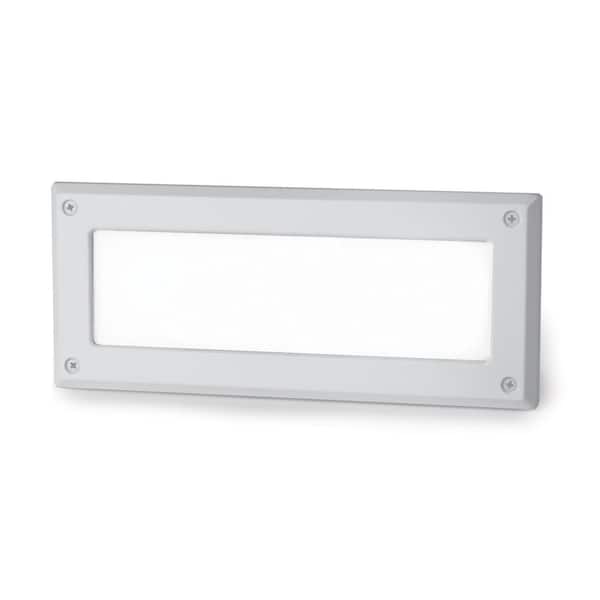 WAC Lighting Line Voltage 120-Volt Endurance Graphite LED Brick and Stair Light 3000K