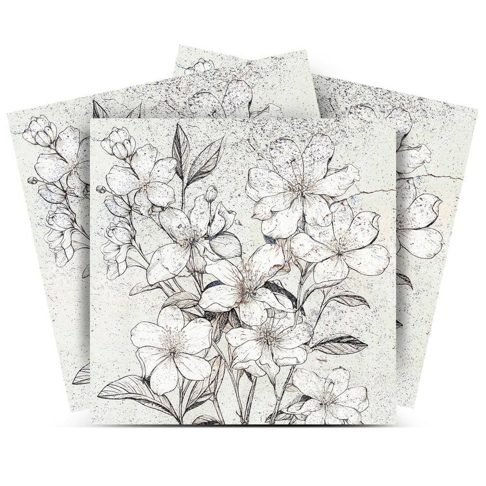 Gray and White R57 6 in. x 6 in. Vinyl Peel and Stick Tile (24-Tiles, 6 sq. ft. / Pack) price history on PriceWatchPro