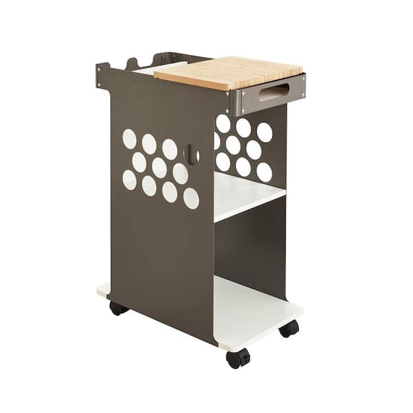 Safco Mini Steel Rolling Storage Cart