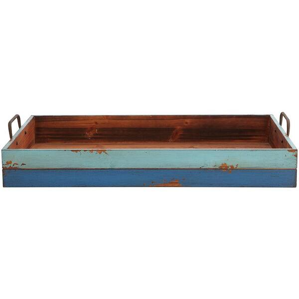 Home Decorators Collection Large Distressed Painted Tray