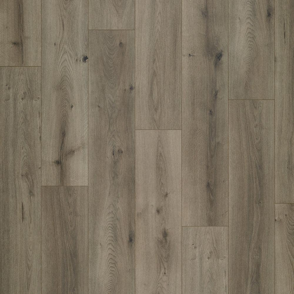 Pergo Take Home Sample-Stone Haven Oak Waterproof Laminate Wood Flooring - 5 in x 7 in., Medium