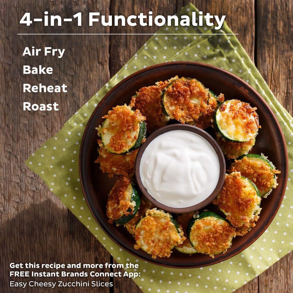 Instant Vortex 6 Quart Black 4-in-1 Air Fryer