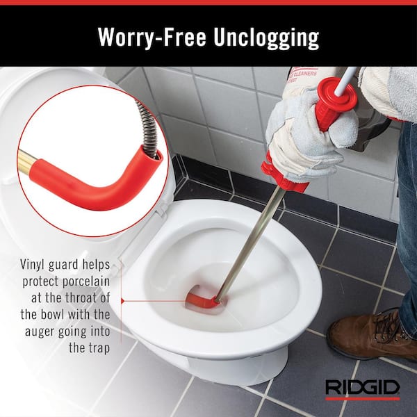 How to Use a Drain Snake to Unclog Your Toilet