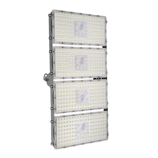 CIPACHO 400-Watt 180-Degree White Outdoor Integrated LED Flood Light