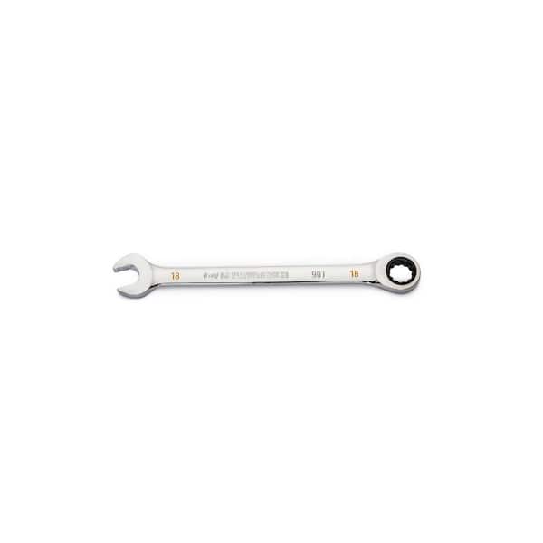 GEARWRENCH METRIC RATCHETING COMBINATION WRENCH 6 TO 18 MM CHROME